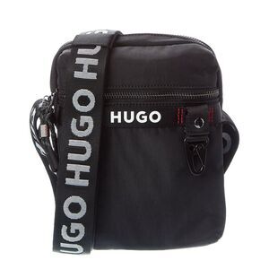 Hugo Boss Dusky Ns Zip Crossbody, Black